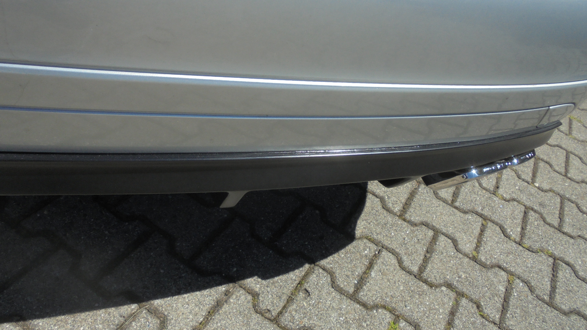 Diffusor C-Klasse W204 Limo. Seriensto&szlig;stange Baureihe 03.07-03.11